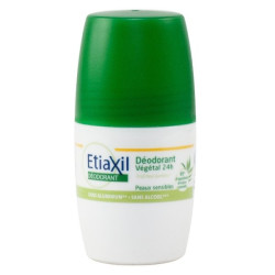 Etiaxil Roll-On Déodorant Végétal 24h Sans Aluminium 50ml