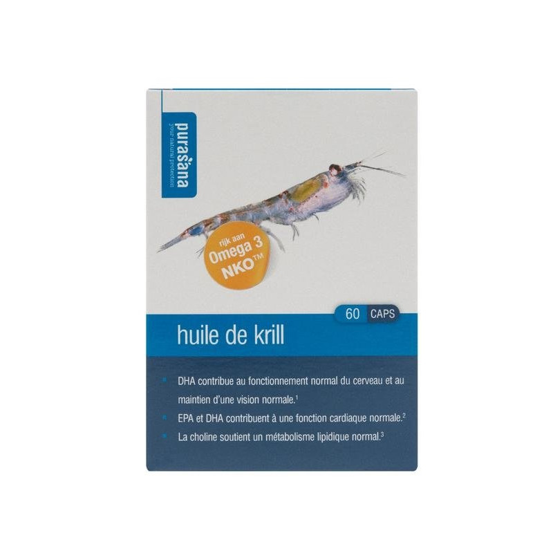 Purasana Huile de Krill 60 capsules