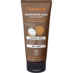 Florame Shampooing Crème Cheveux Secs Bio 200ml