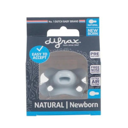 Difrax Sucette Natural Newborn Bleue