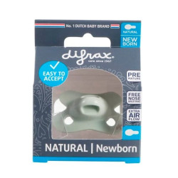 Difrax Sucette Natural Newborn Verte