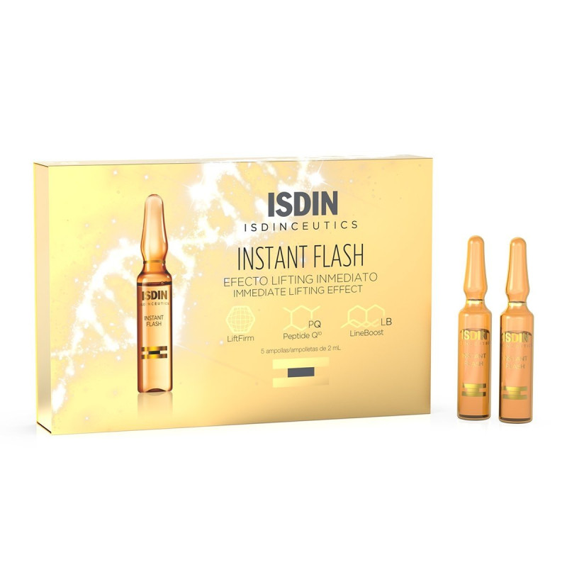 Isdin Instant Flash 5 ampoules de 2ml