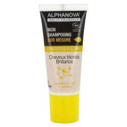 Alphanova DIY Mon Shampooing sur Mesure Concentré d'Actifs Cheveux Blonds Brillance Bio 20ml