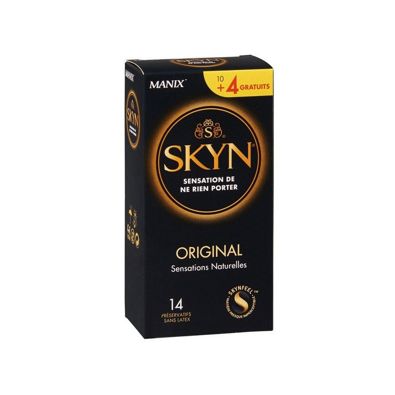 Manix Skyn Original 10 préservatifs + 4 GRATUITS