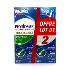 Physiomer Duo Hygiène du Nez Spray 2x135ml