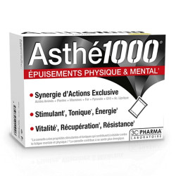 3C Pharma Asthé1000 Epuisements Physique & Mental 10 sachets