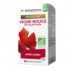 Arkopharma Arkogélules Vigne Rouge Bio 45 gélules