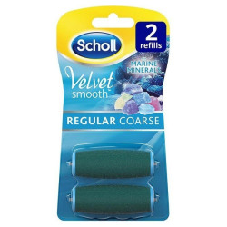 Scholl Velvet Smooth Regular Coarse Marine Minerals 2 pièces