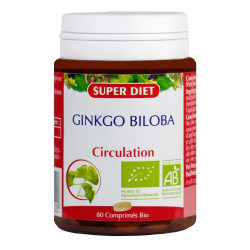 Super Diet Ginkgo Biloba Circulation Bio 80 comprimés