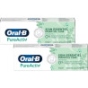 Oral-B Pure Activ Dentifrice Soin Essentiel 2x75ml