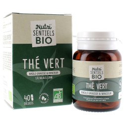 Nutrisanté Nutri'Sentiels Bio Thé Vert 40 gélules