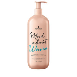 Schwarzkopf Mad About Waves Shampoing Ondulations Sans Sulfates 1L