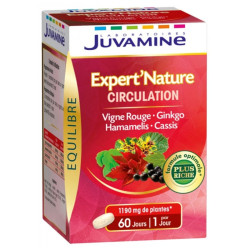 Juvamine Expert'Nature Circulation 60 comprimés