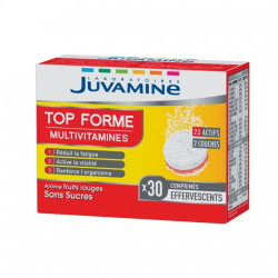 Juvamine Top Forme Multivitamines 30 comprimés effervescents