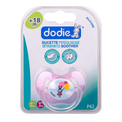 Dodie Sucette Physiologique Silicone  +18 mois Lapin