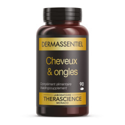 Therascience Dermassentiel Cheveux & Ongles 90 capsules