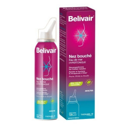 Belivair Nez bouché Spray Nasal Hypertonique 125ml