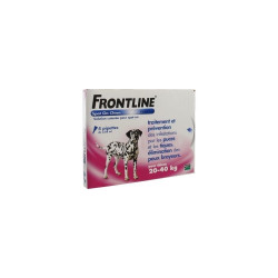 Frontline Spot-on Chiens 20 à 40 Kg x 4 Pipettes 2,68 ml