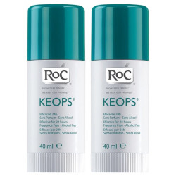 Roc Keops Déodorant Stick 24H 2 x 40ml