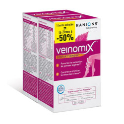 Granions Veinomix Confort Veineux Offre Spéciale 2 x 60 comprimés
