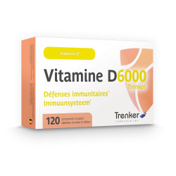 Trenker Vitamine D 6000 120 comprimés