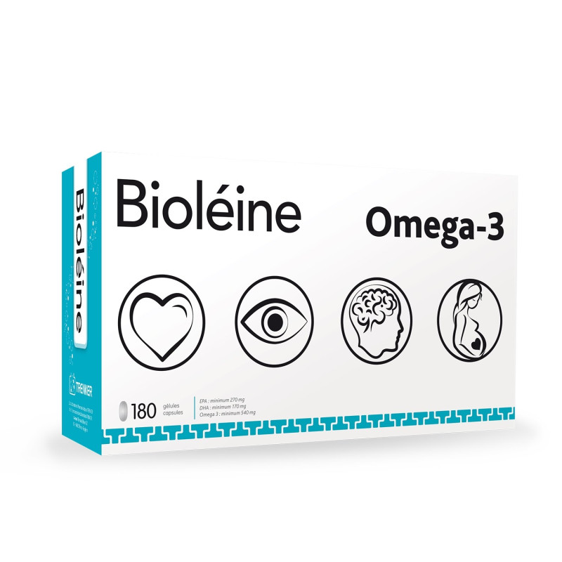 Bioleine omega 3 caps 180