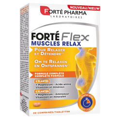 Forte Pharma Forté Flex Flash D-Contract’Muscles 20 comprimés