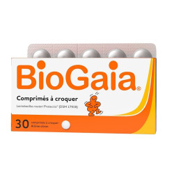 BioGaia Protectis Arôme Citron Probiotique 30 comprimés