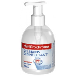 Mercurochrome Gel Mains Désinfectant 250ml