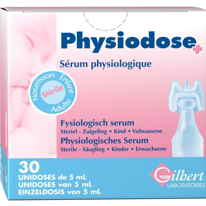 Physiodose+ Sérum Physiologique Unidose 30x5ml