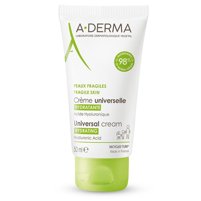 A-Derma Les Indispensables Crème Universelle Hydratante 50ml