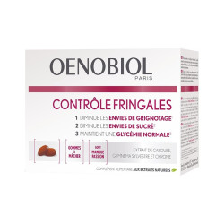 Oenobiol Minceur Contrôle Fringales 5x10 gommes