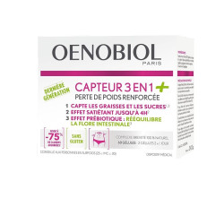 Oenobiol Capteur 3 en 1+ Perte de Poids Renforcée 60 gélules