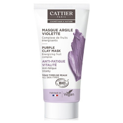 Cattier Masque Argile Violette Bio 30ml