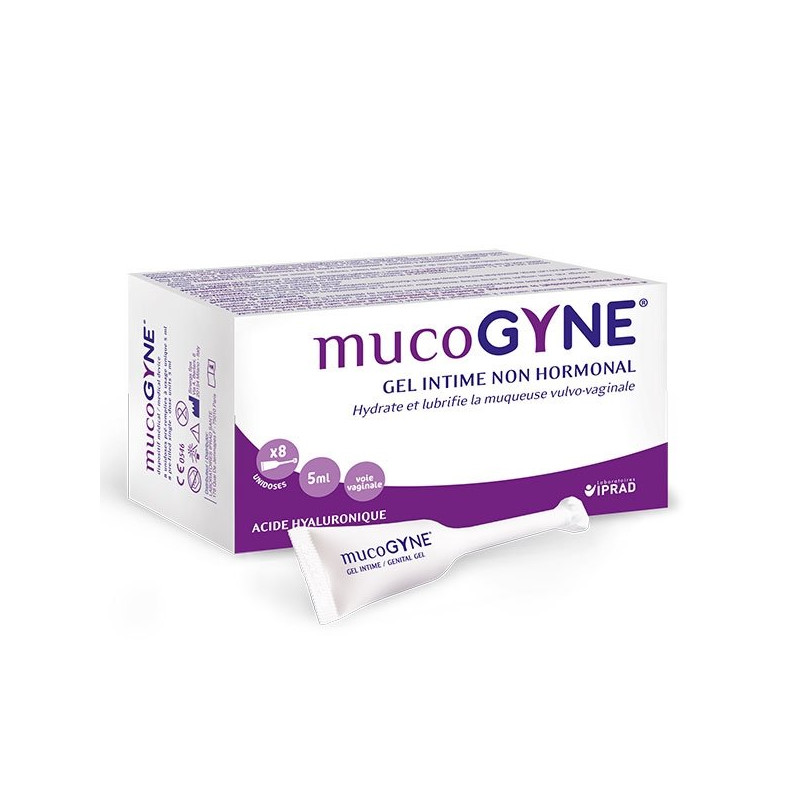 Mucogyne Gel Intime non Hormonal 8 unidoses de 5ml