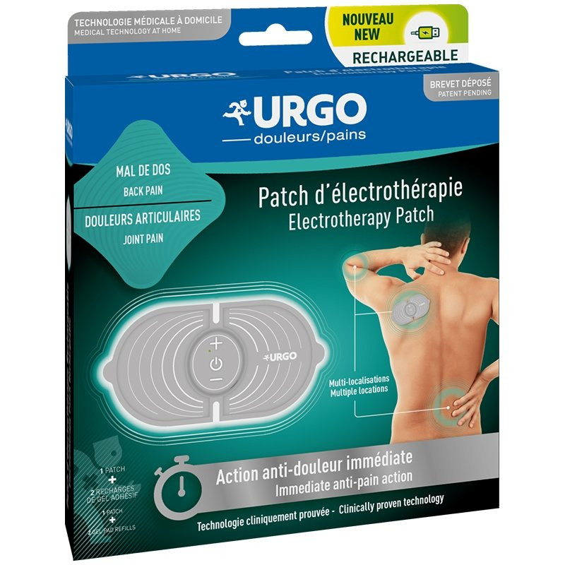 Urgo Patch d'Electrothérapie Rechargeable