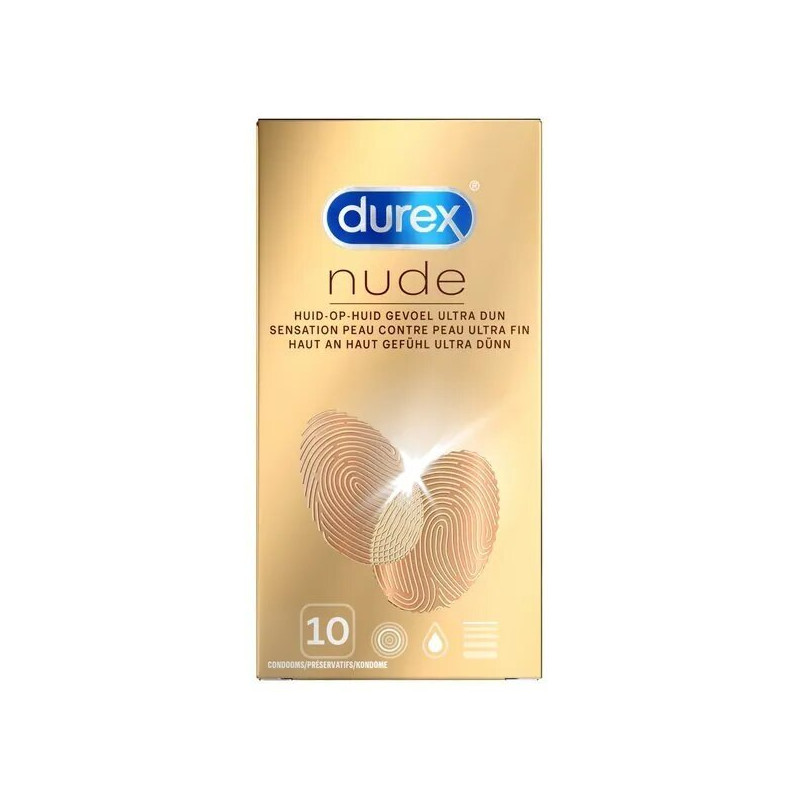 Durex Nude Preservatifs 10 pièces