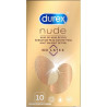 Durex Nude No Latex Preservatifs 10 pièces