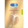Durex Nude No Latex Preservatifs 20 pièces