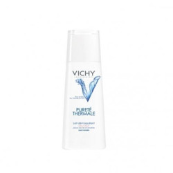 Vichy Pureté Thermale Lait Démaquillant Douceur Peaux Sèches et Sensibles 200 ml