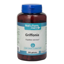 Nat & Form Griffonia Équilibre Nerveux 200 gélules