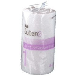 3m Coban 2 bande confort 15cmx3,60m 1