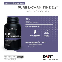 Eafit Pure L-Carnitine 2G 90 gélules