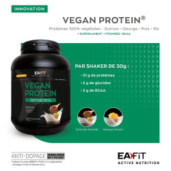 Eafit Vegan Protein Chocolat Amande 750g