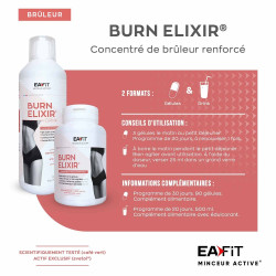 Eafit Burn Elixir Concentré de brûleur 90 Gélules