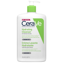 CeraVe Crème Lavante Hydratante Peaux Normales à Sèches 1l