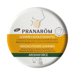 Pranarôm Aromaforce Biogommes Adoucissantes Miel 45 gommes