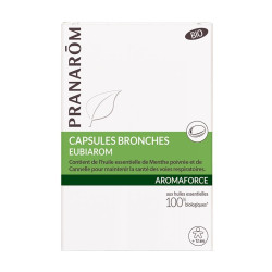Pranarom Aromaforce Capsules Bronches Bio 30 capsules