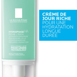 La Roche-Posay Hydraphase HA Acide Hyaluronique Crème Jour Riche 50ml