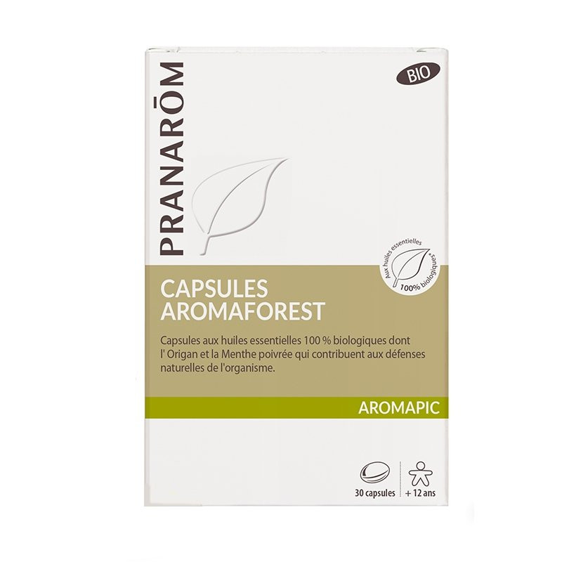 Pranarom Aromapic Capsules Aromaforest Bio 30 capsules